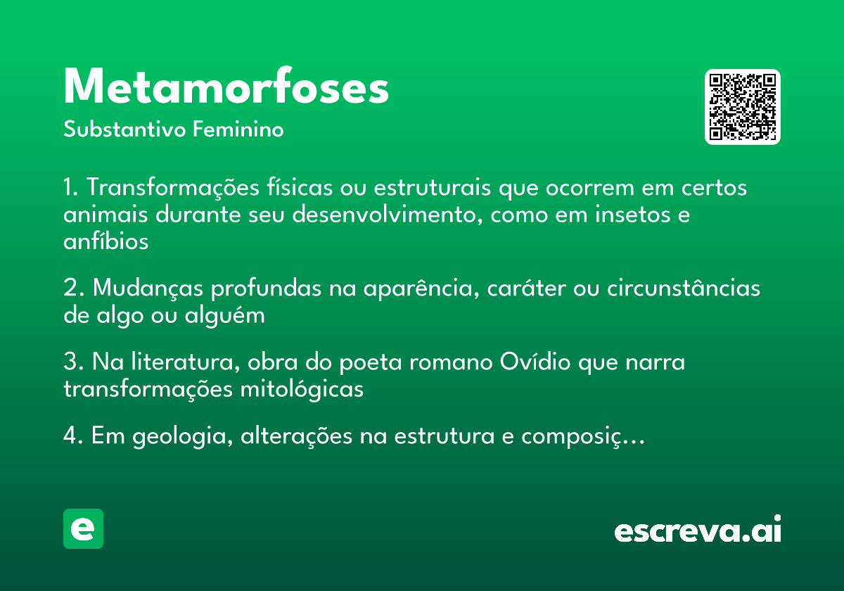 metamorfoses