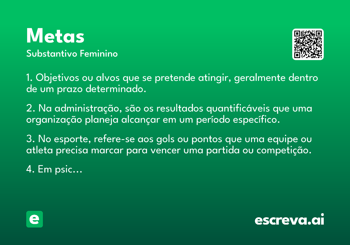 metas