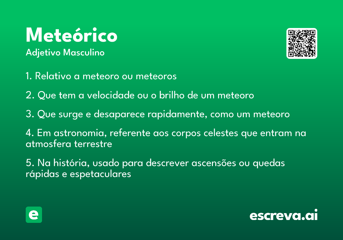 meteórico