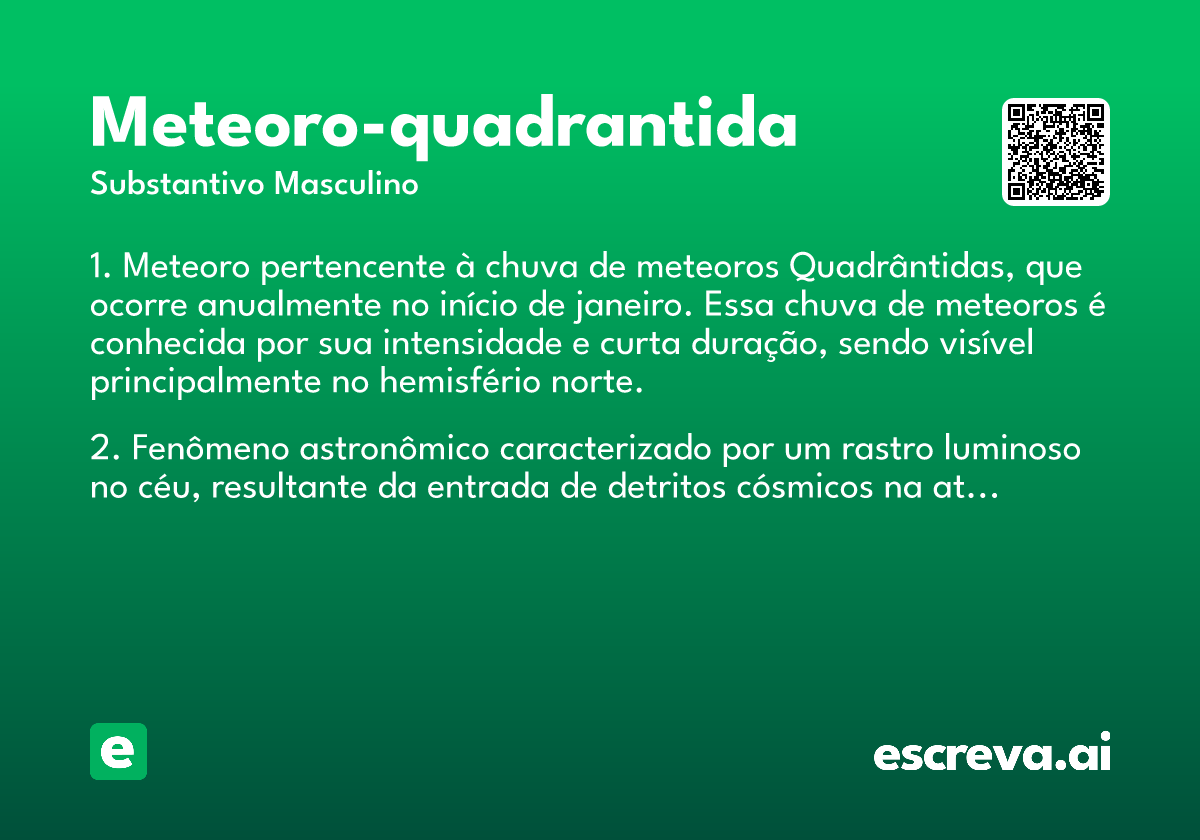 meteoro-quadrantida