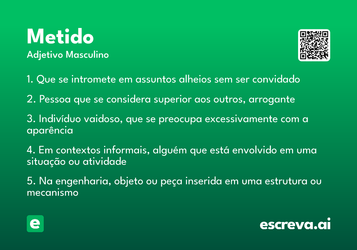 metido