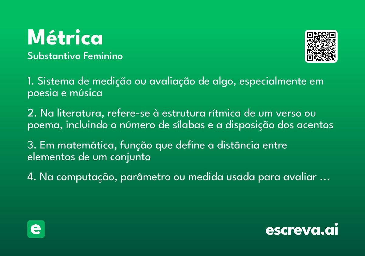 métrica