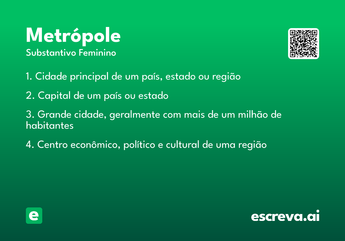 metrópole