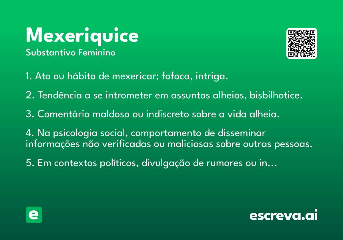 mexeriquice