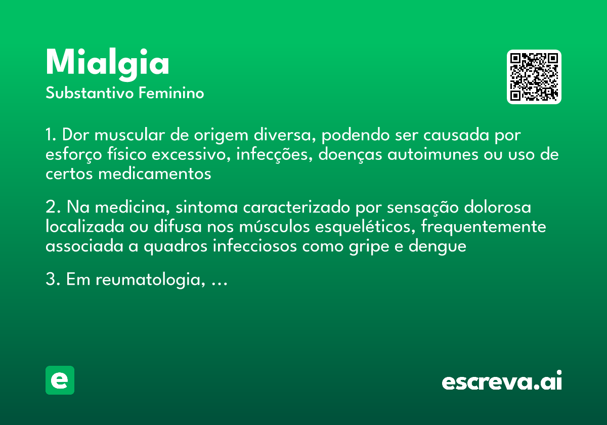 mialgia