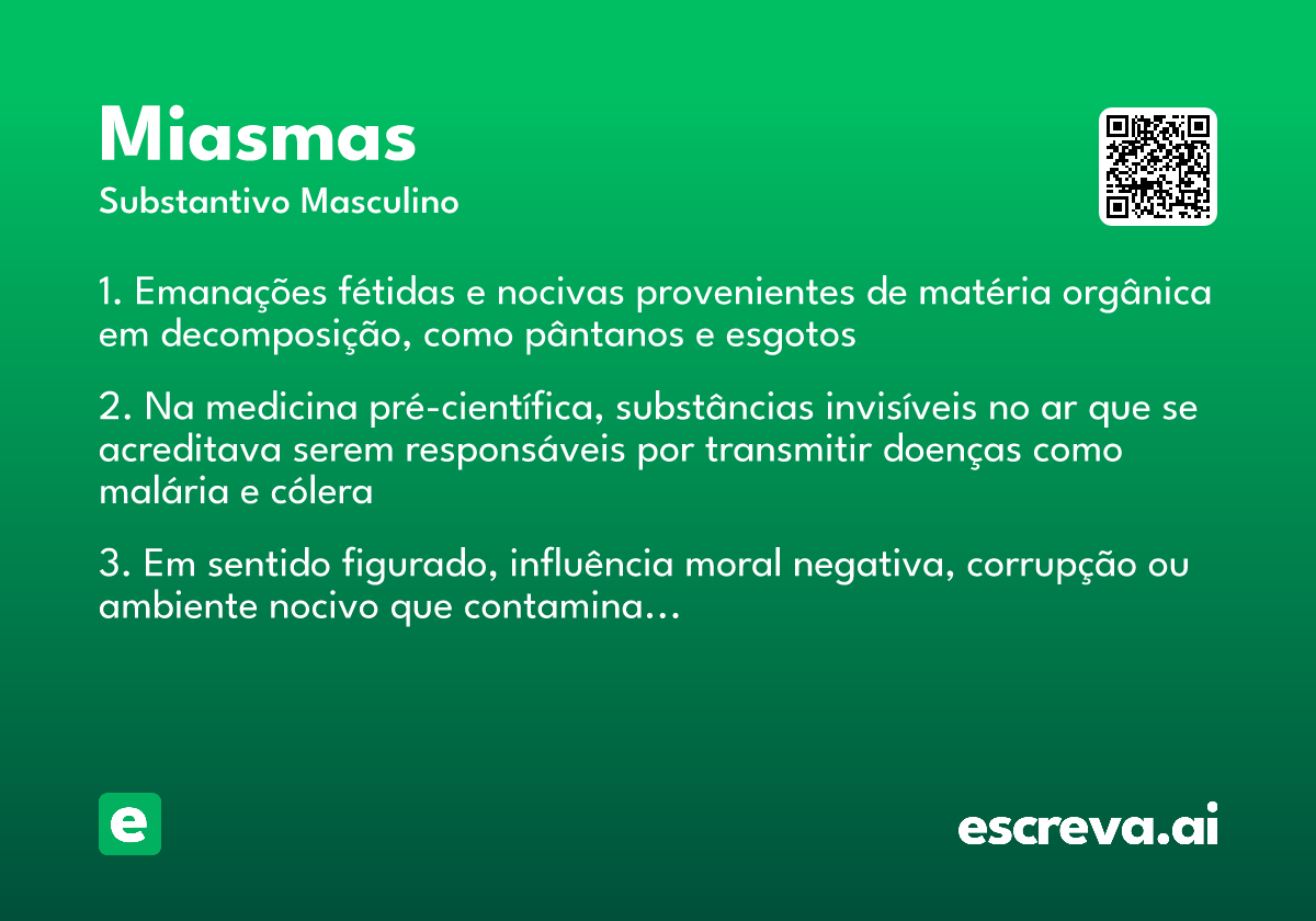 miasmas