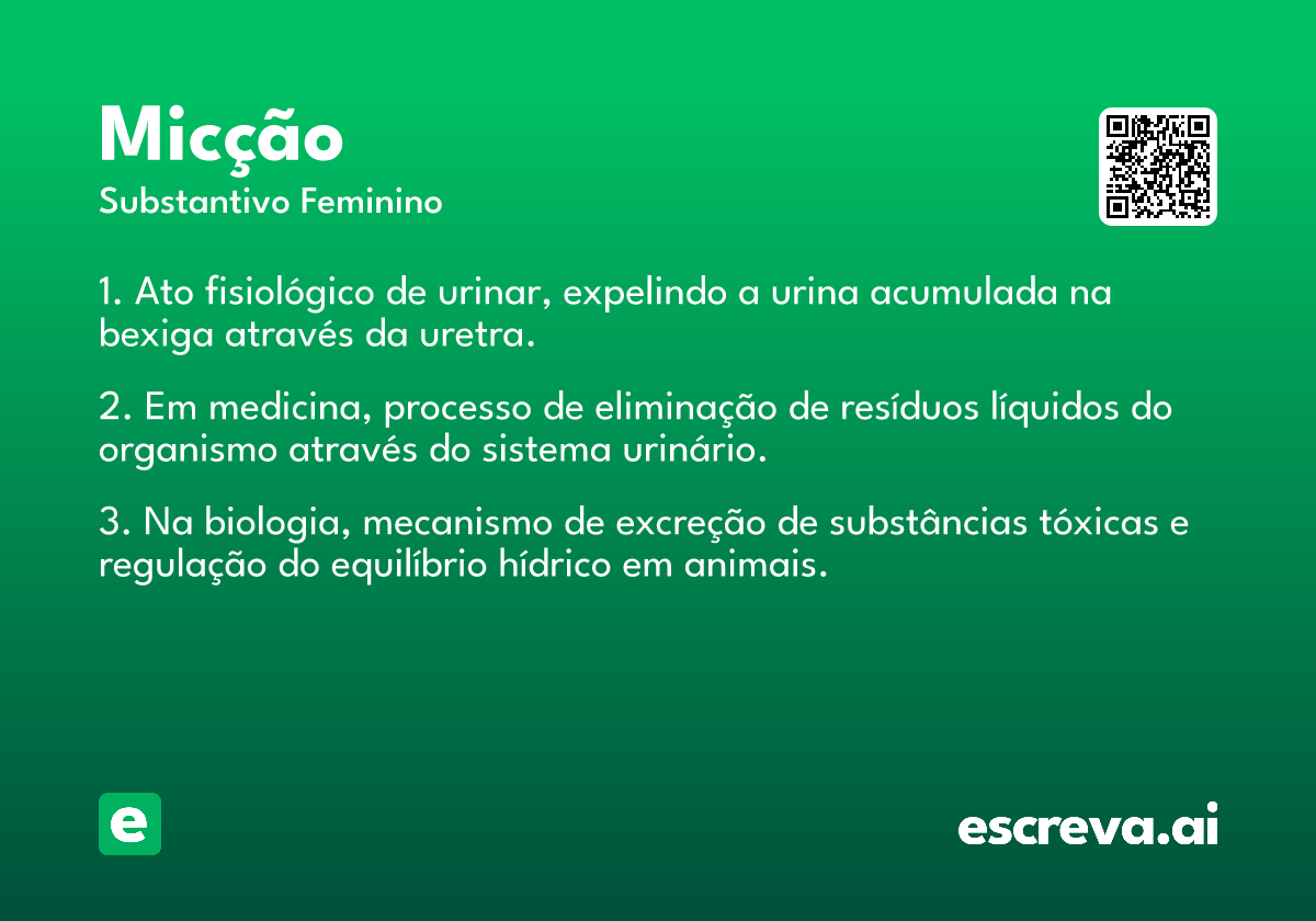 micção