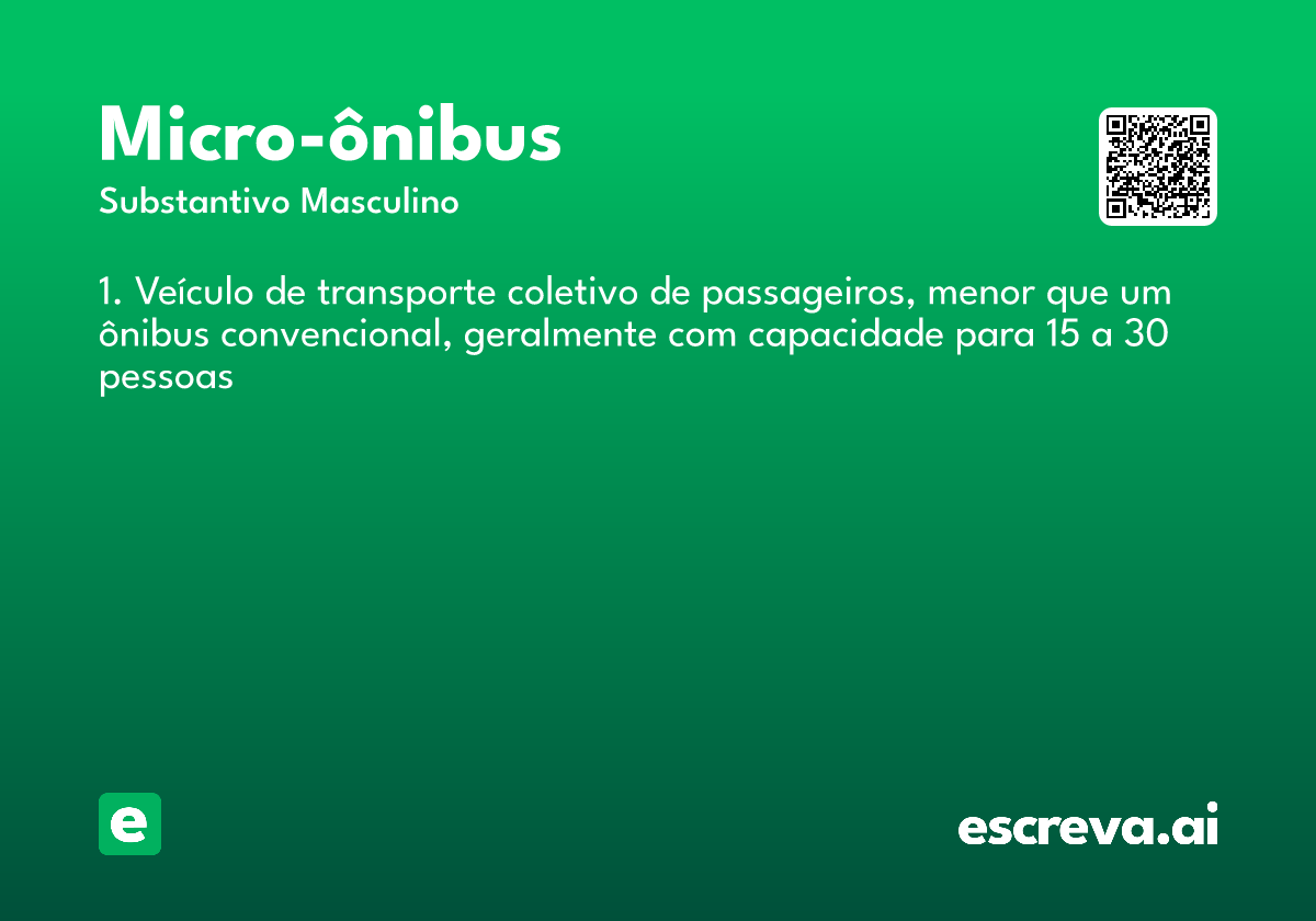 micro-ônibus