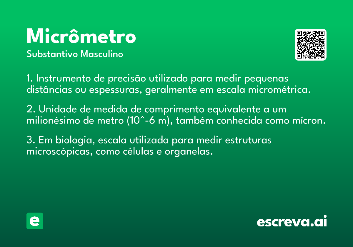 micrômetro