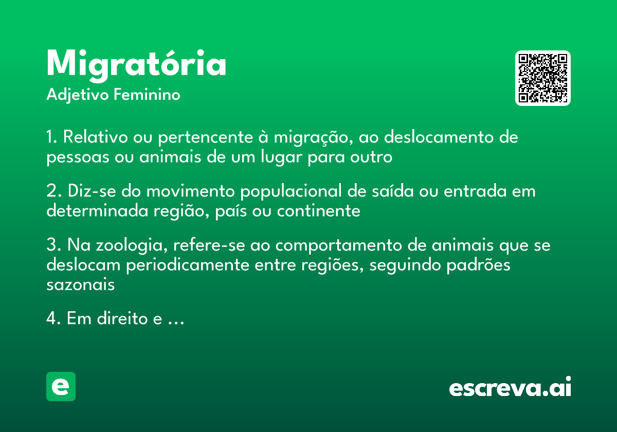 migratória