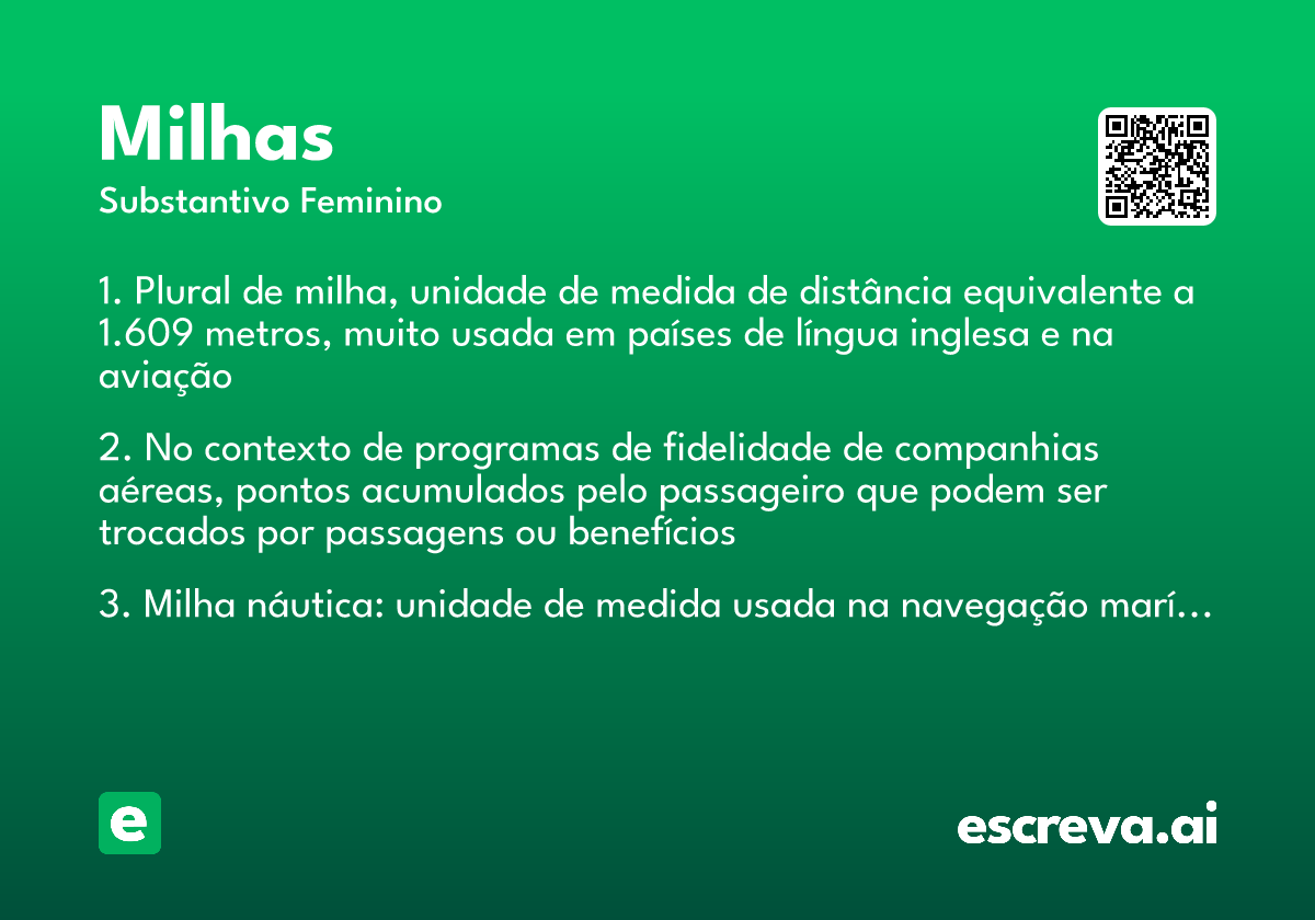 milhas