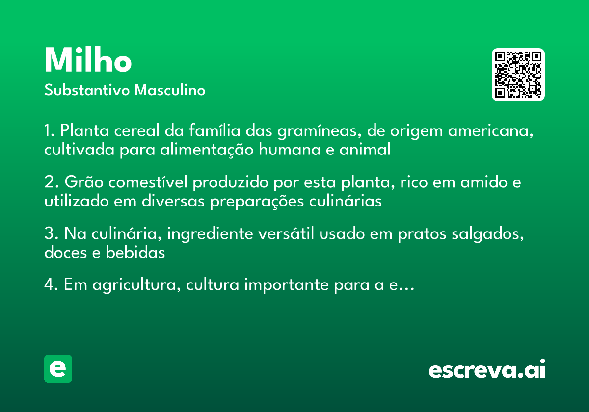 milho
