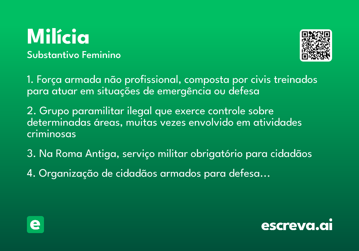 milícia
