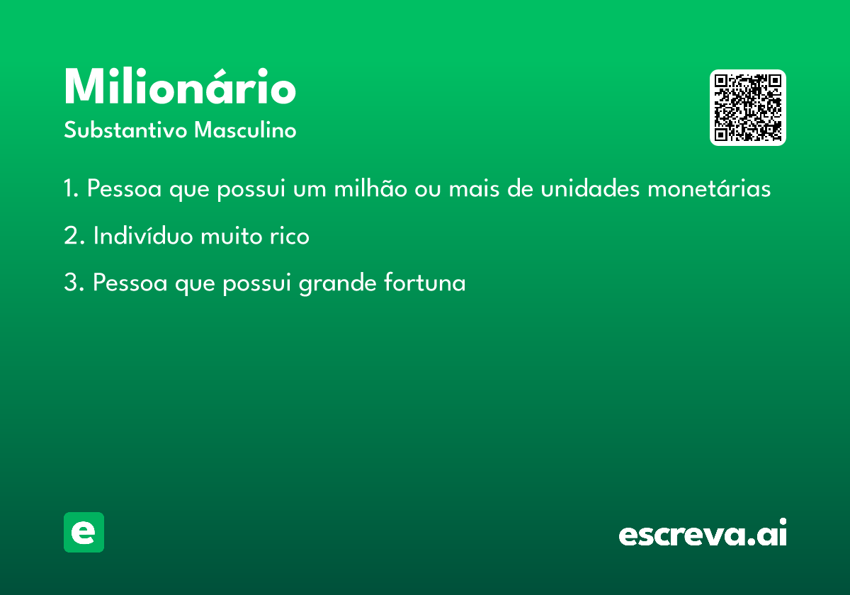 milionário