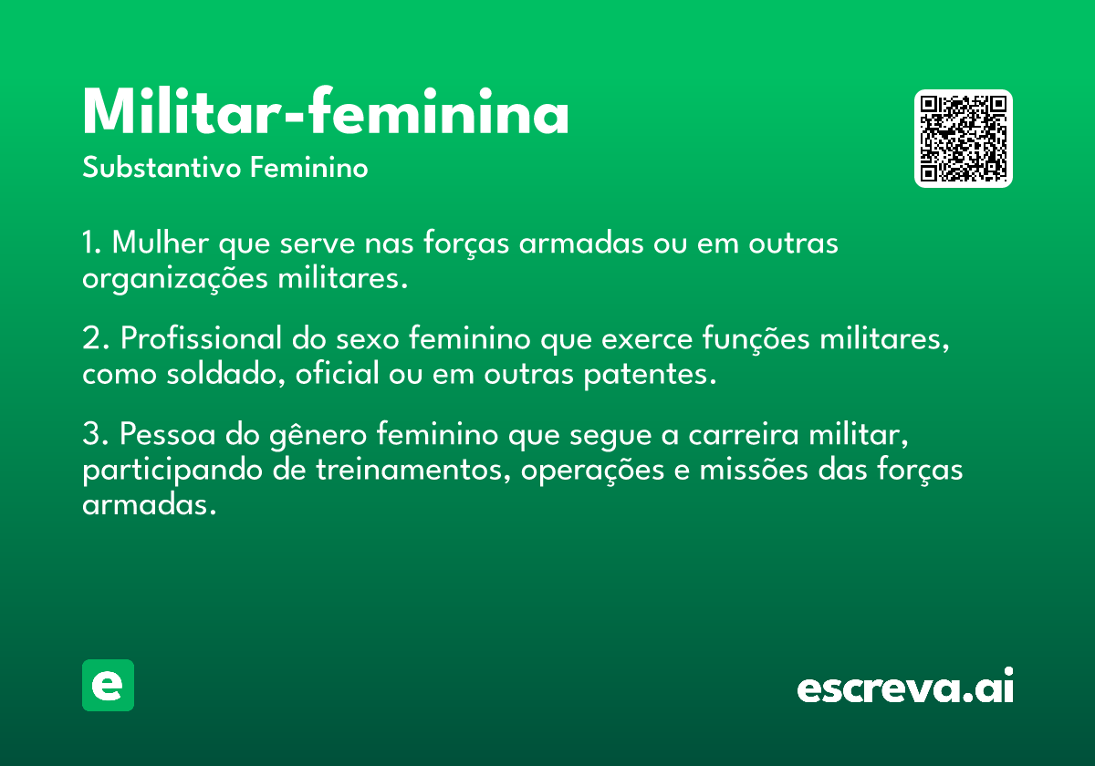militar-feminina