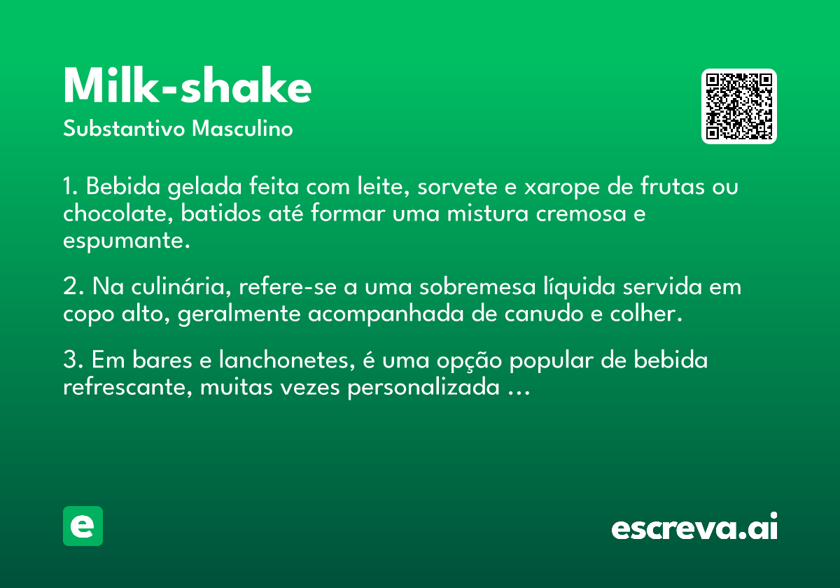 milk-shake