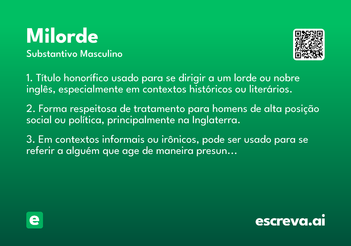 milorde