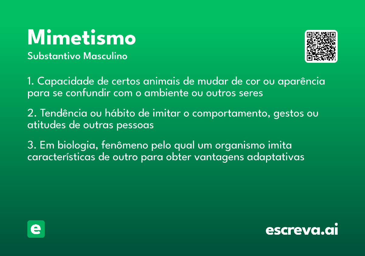 mimetismo