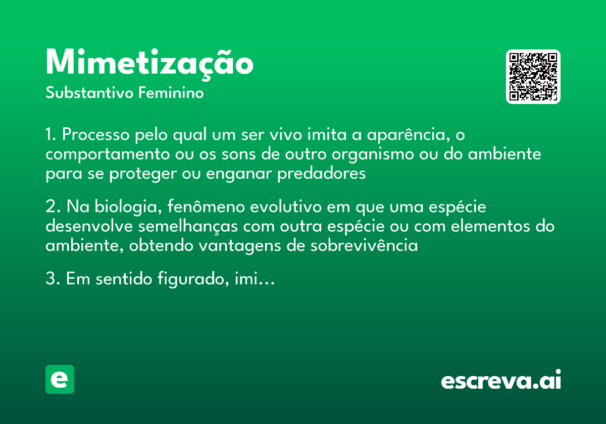 mimetização