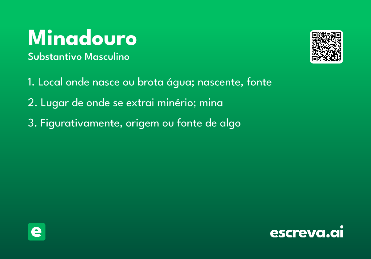 minadouro