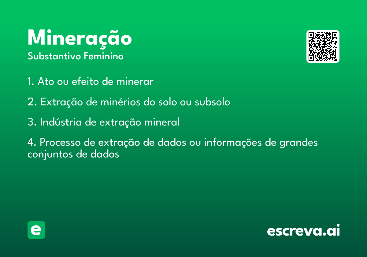 mineração