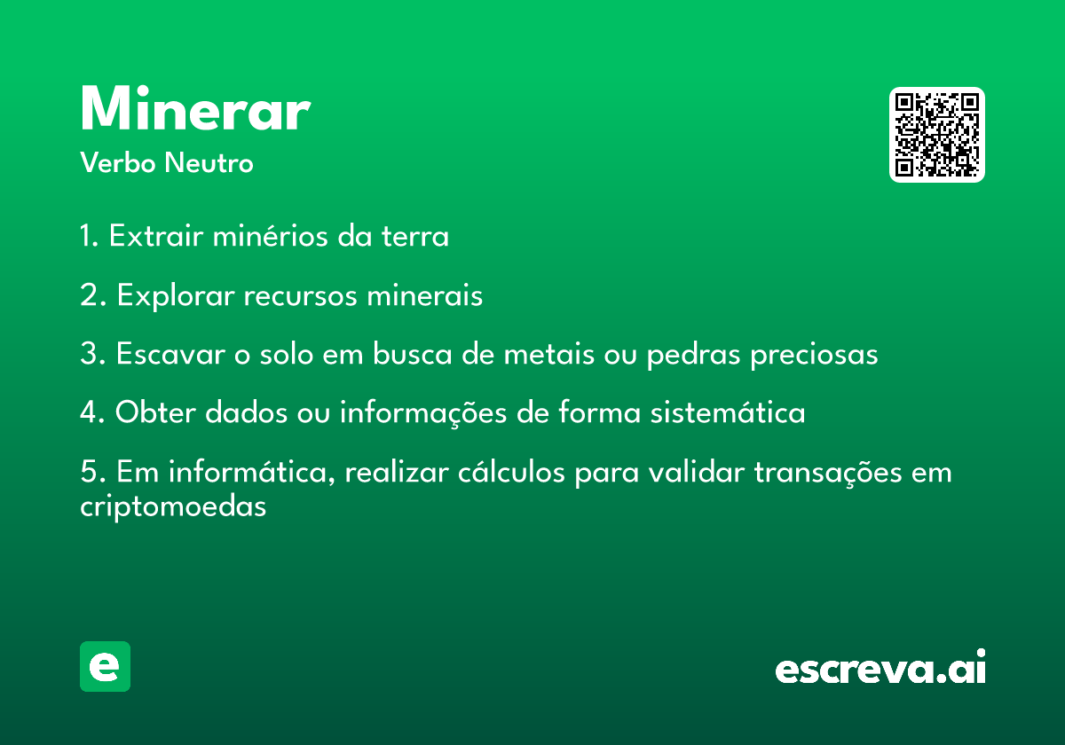 minerar