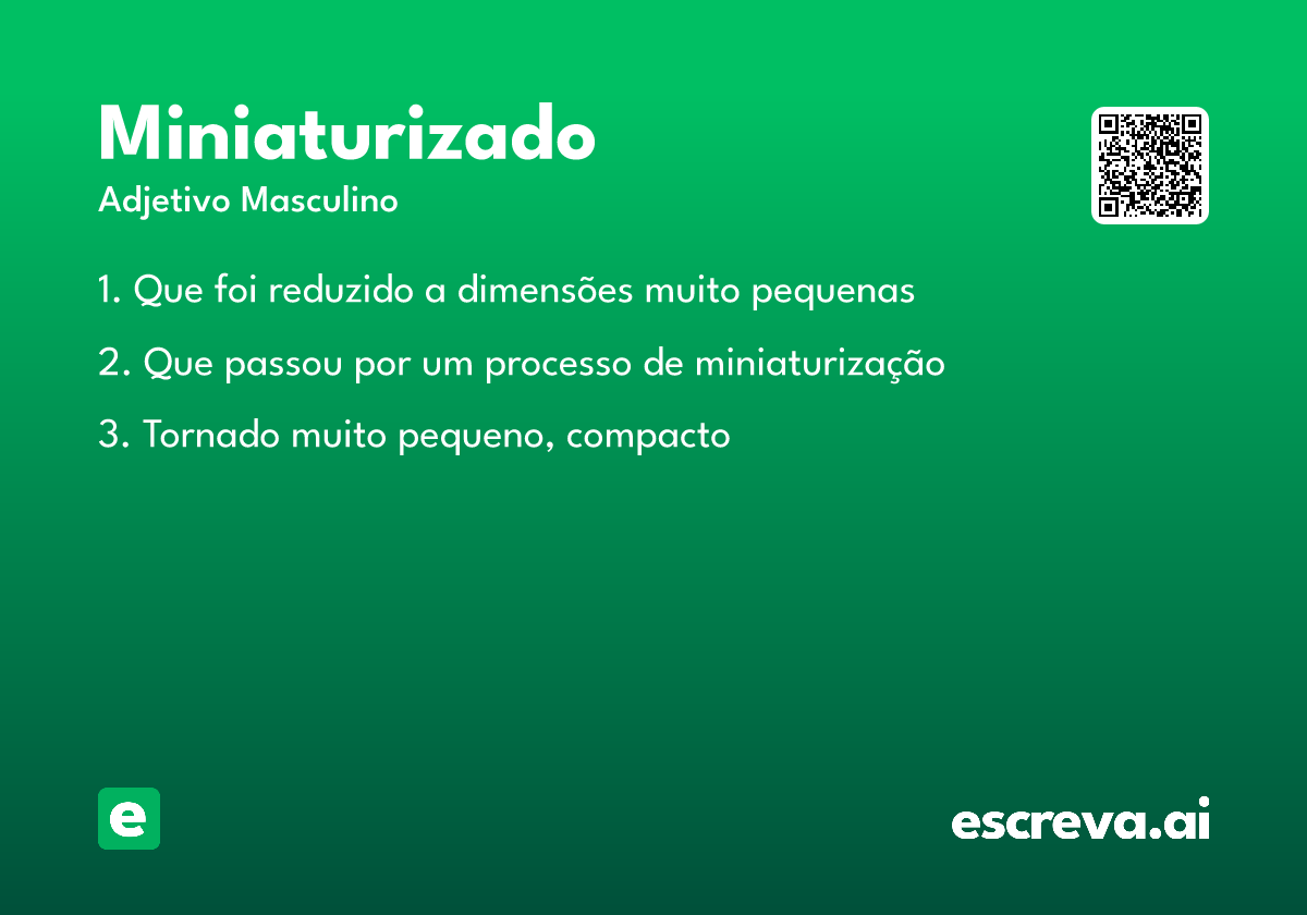 miniaturizado