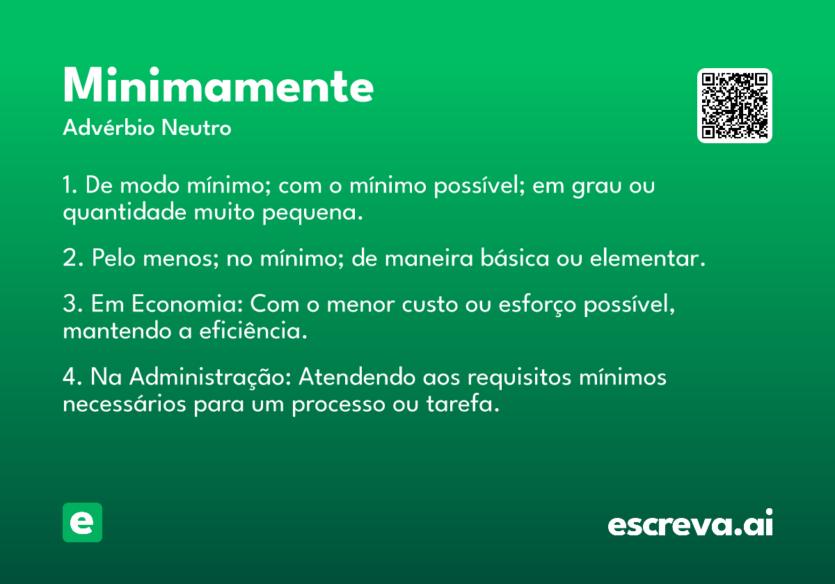 minimamente