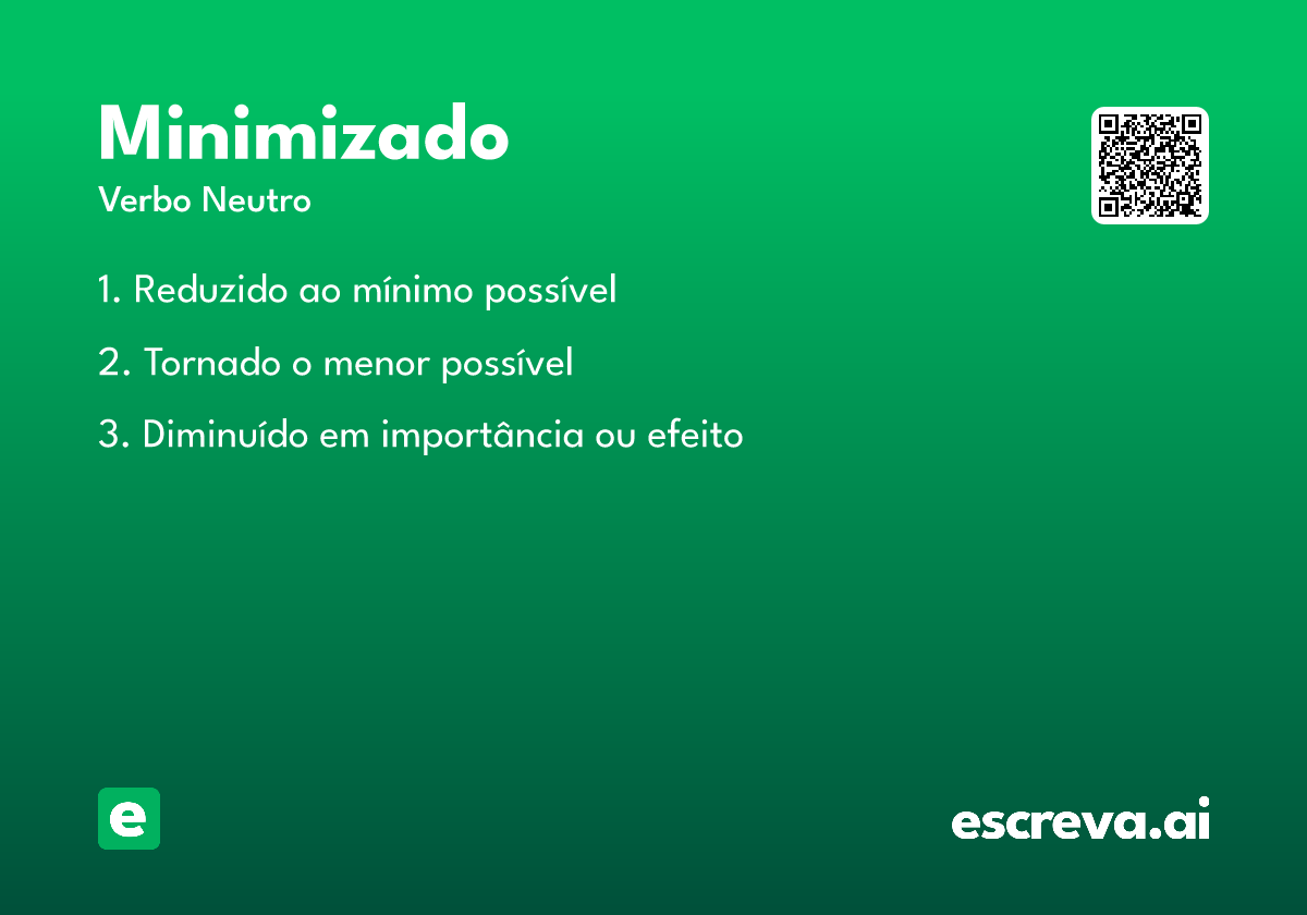 minimizado
