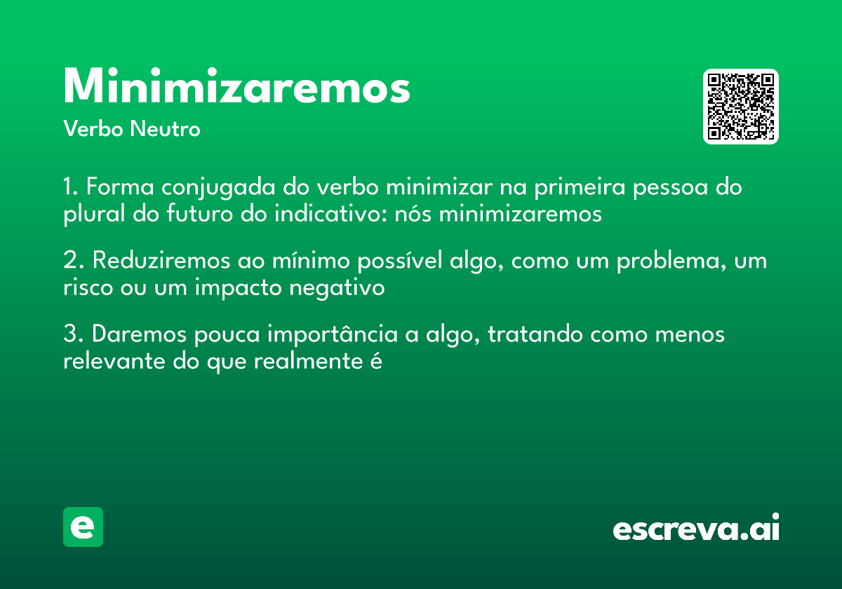 minimizaremos