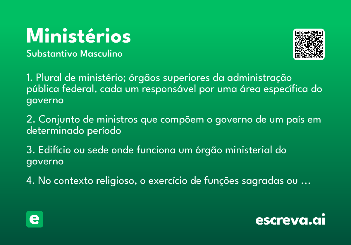 ministérios