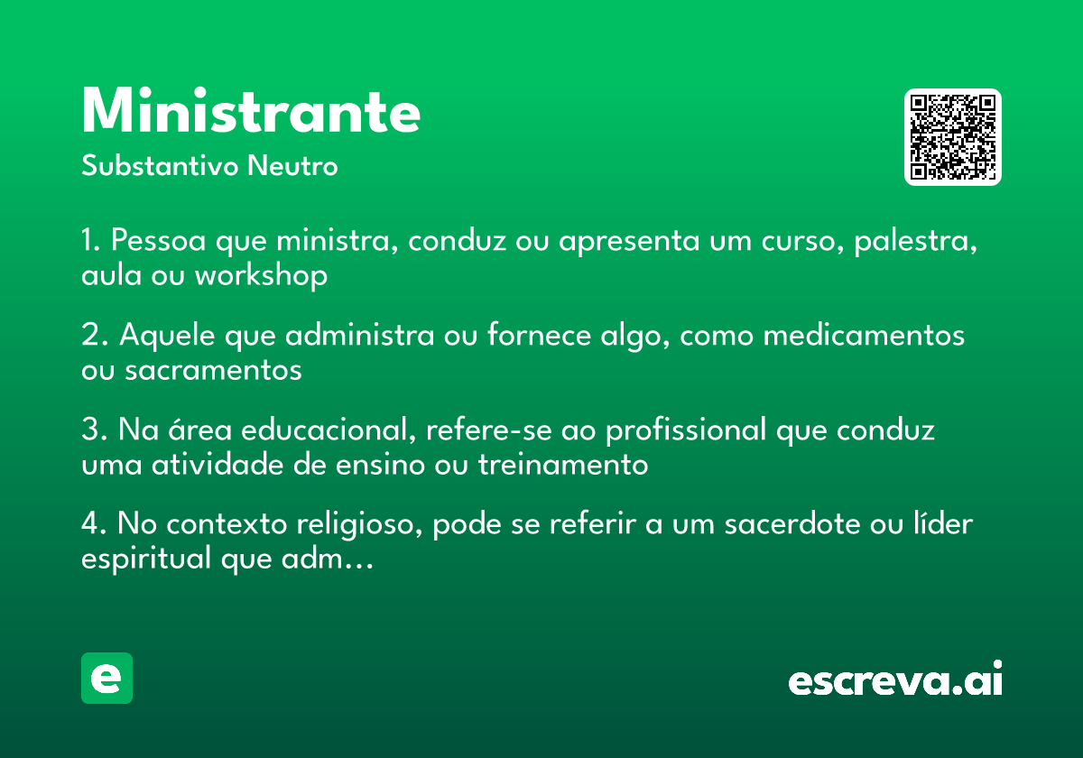 ministrante