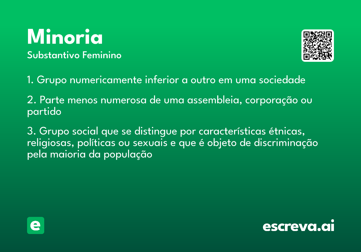 minoria