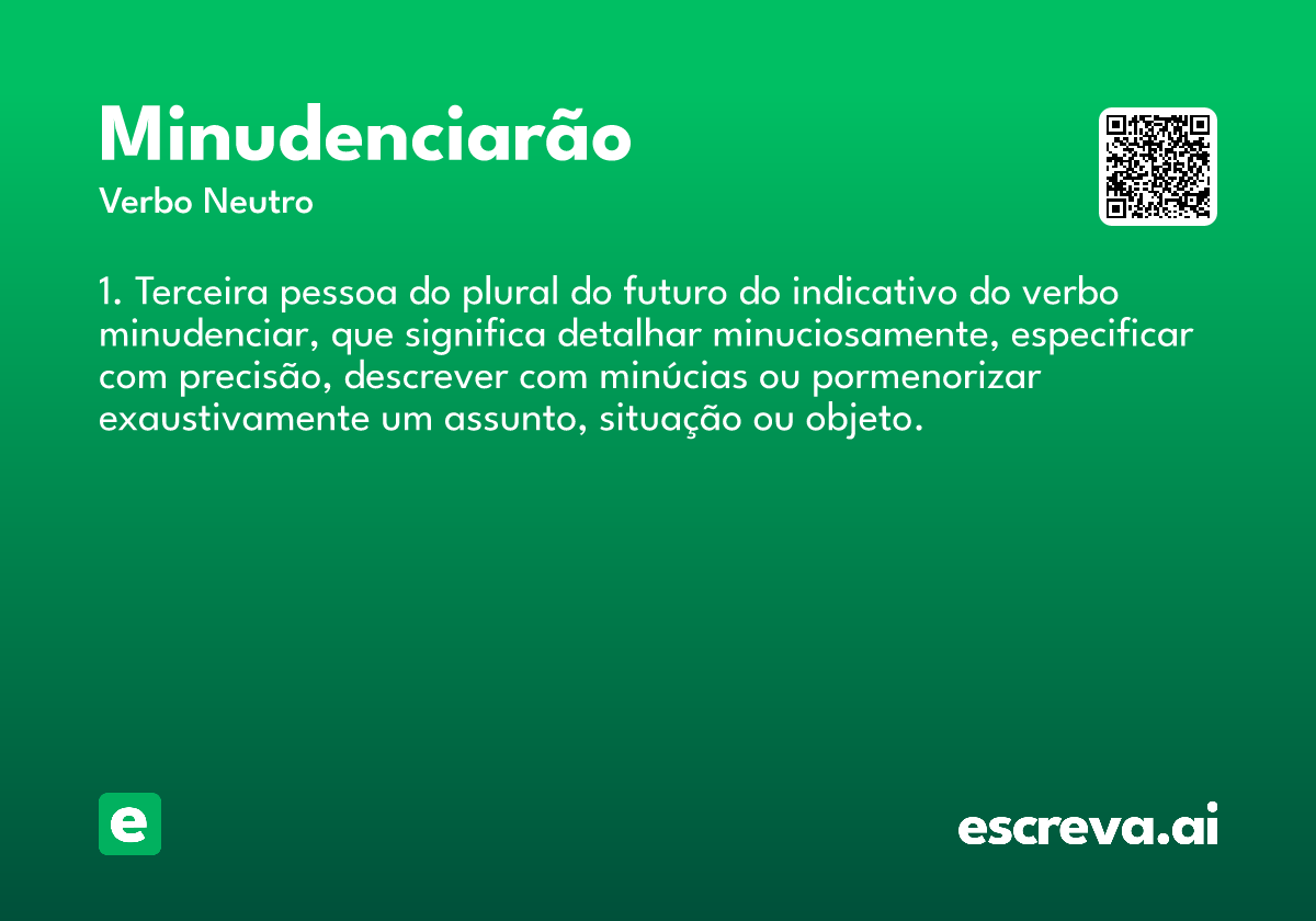 minudenciarão