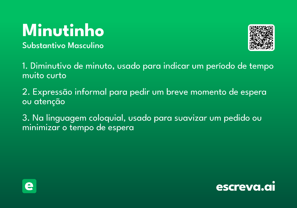 minutinho