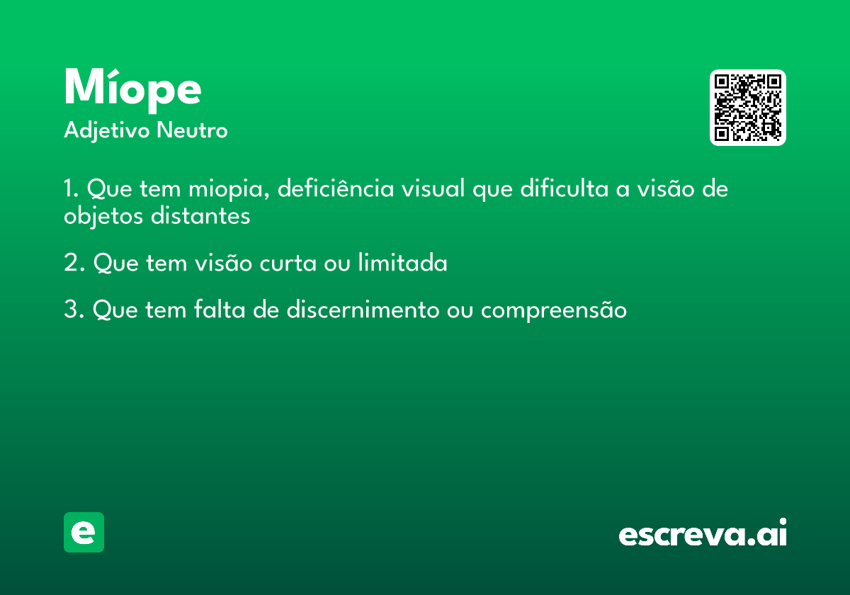míope