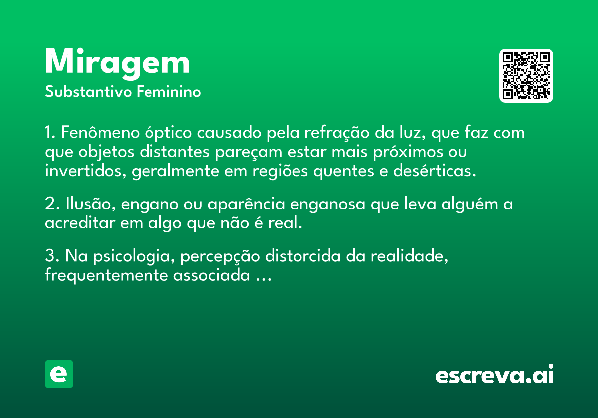 miragem