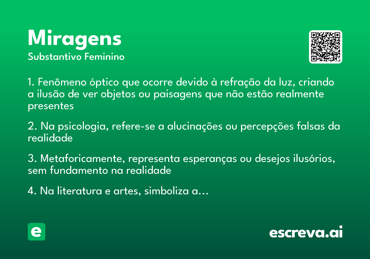 miragens