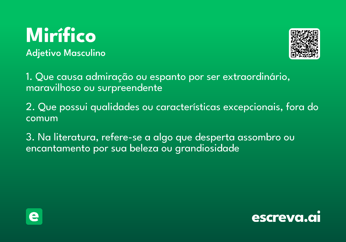 mirífico