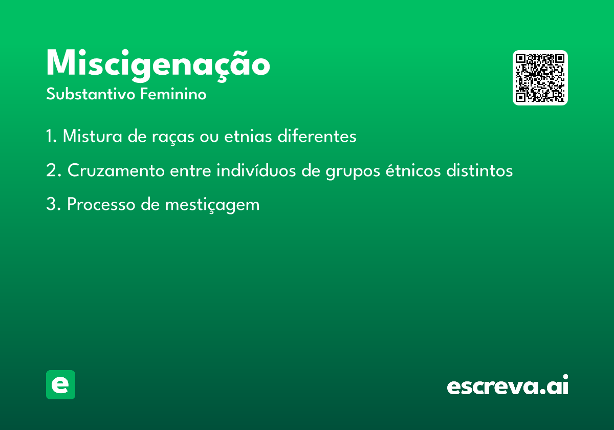 miscigenação