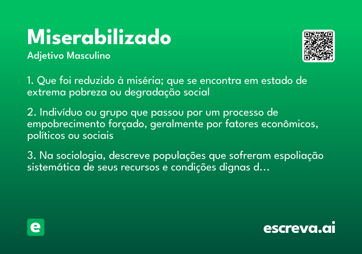 miserabilizado