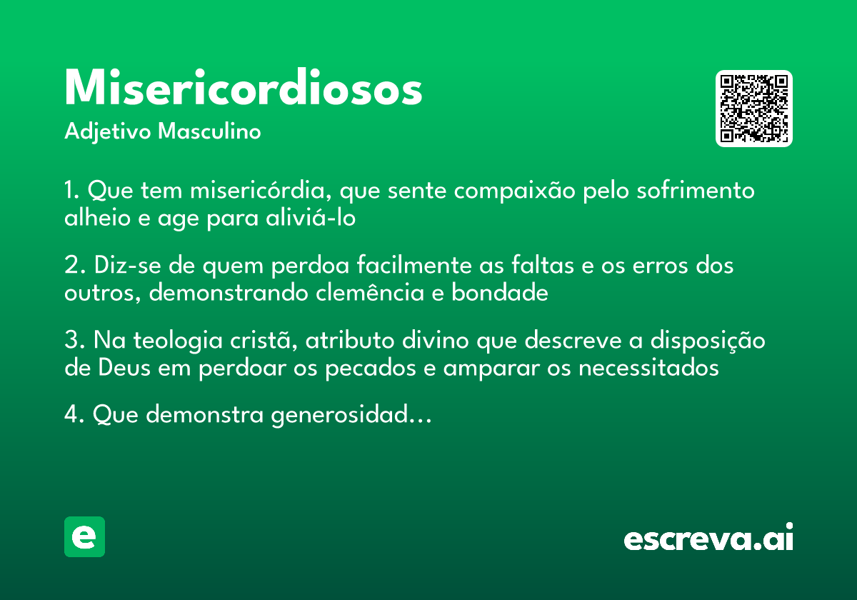 misericordiosos