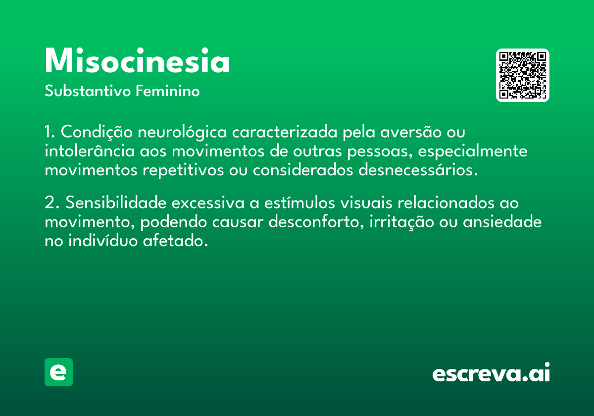 misocinesia