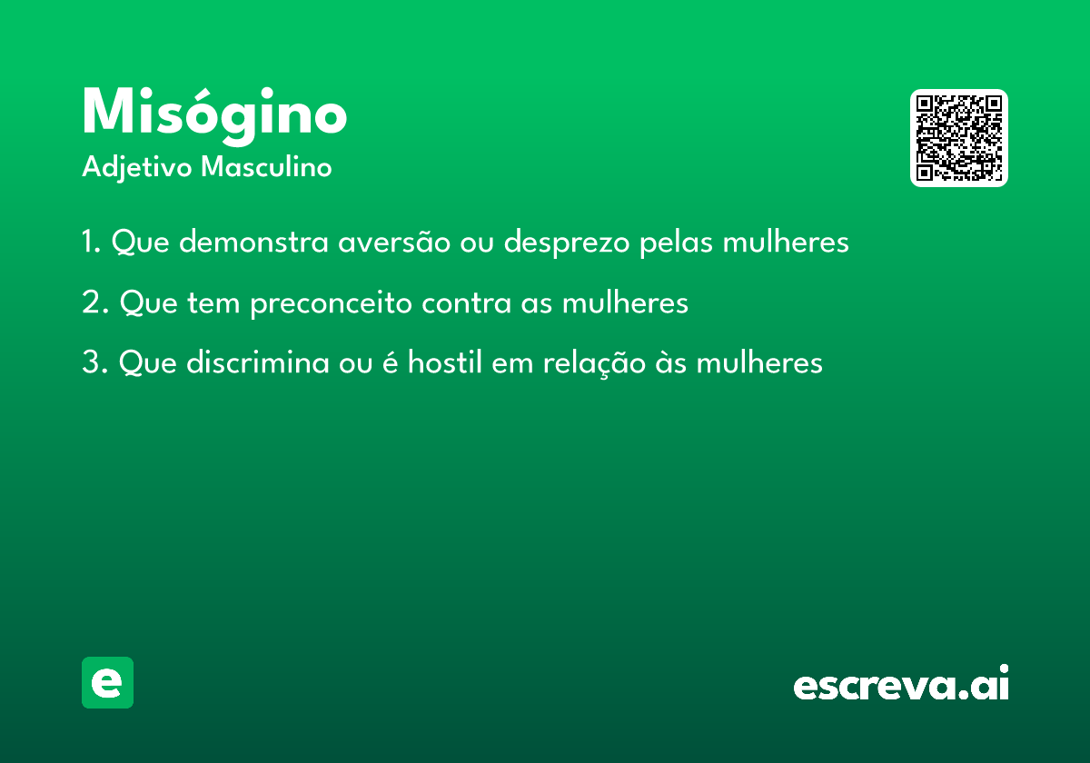 misógino