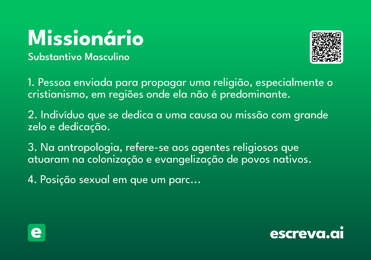 missionário