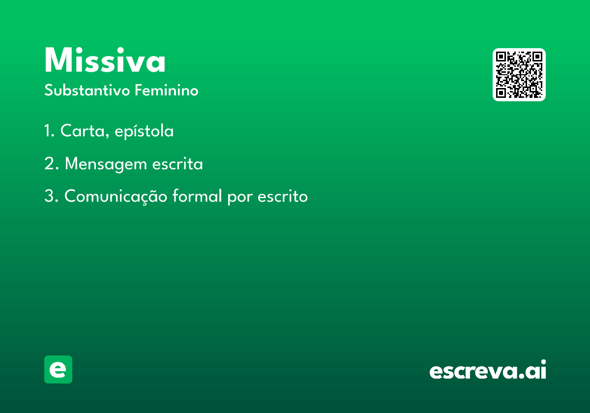 missiva