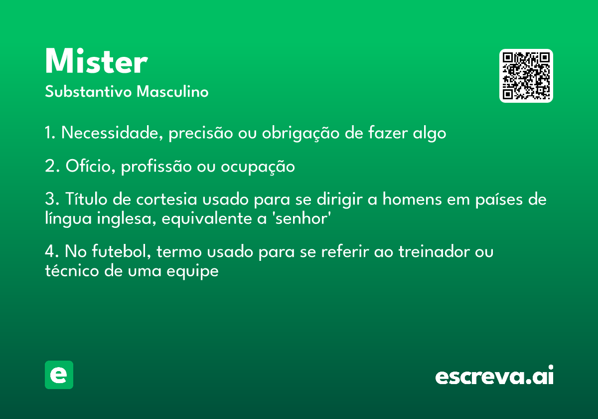 mister