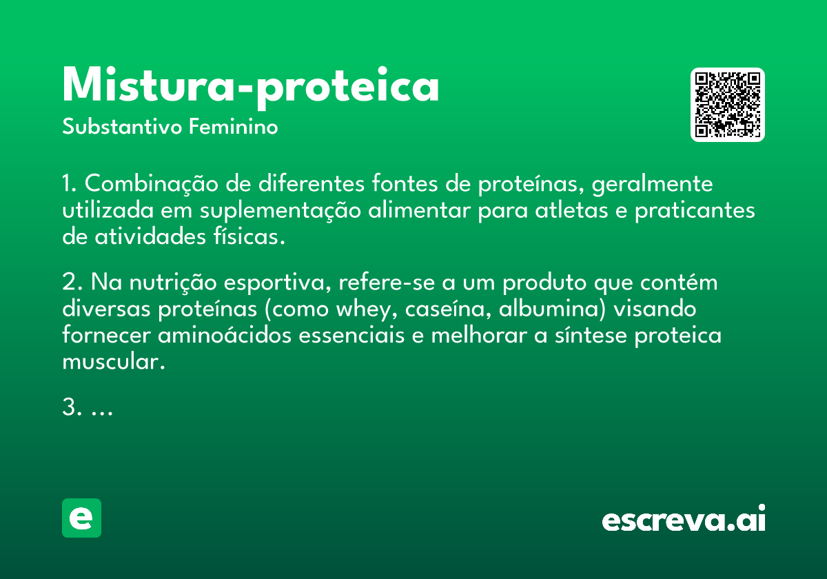 mistura-proteica