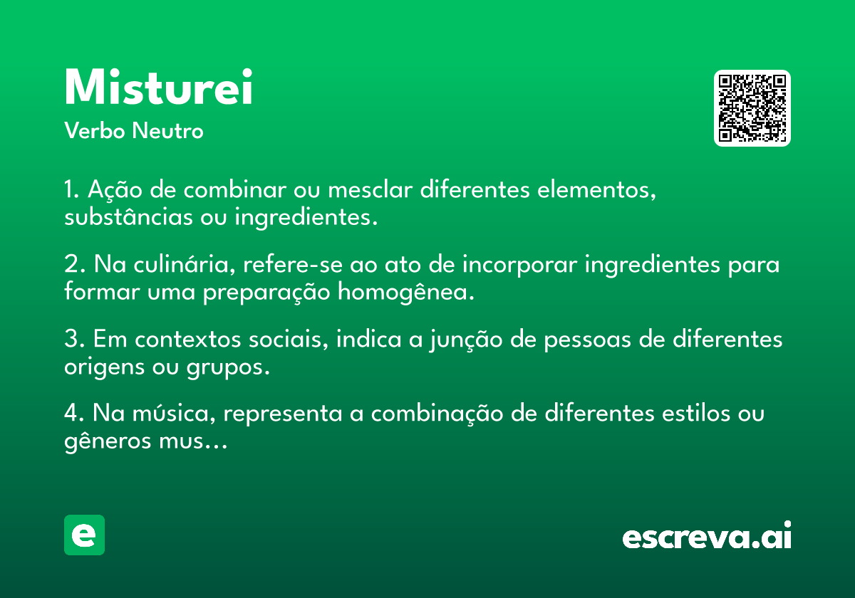 misturei