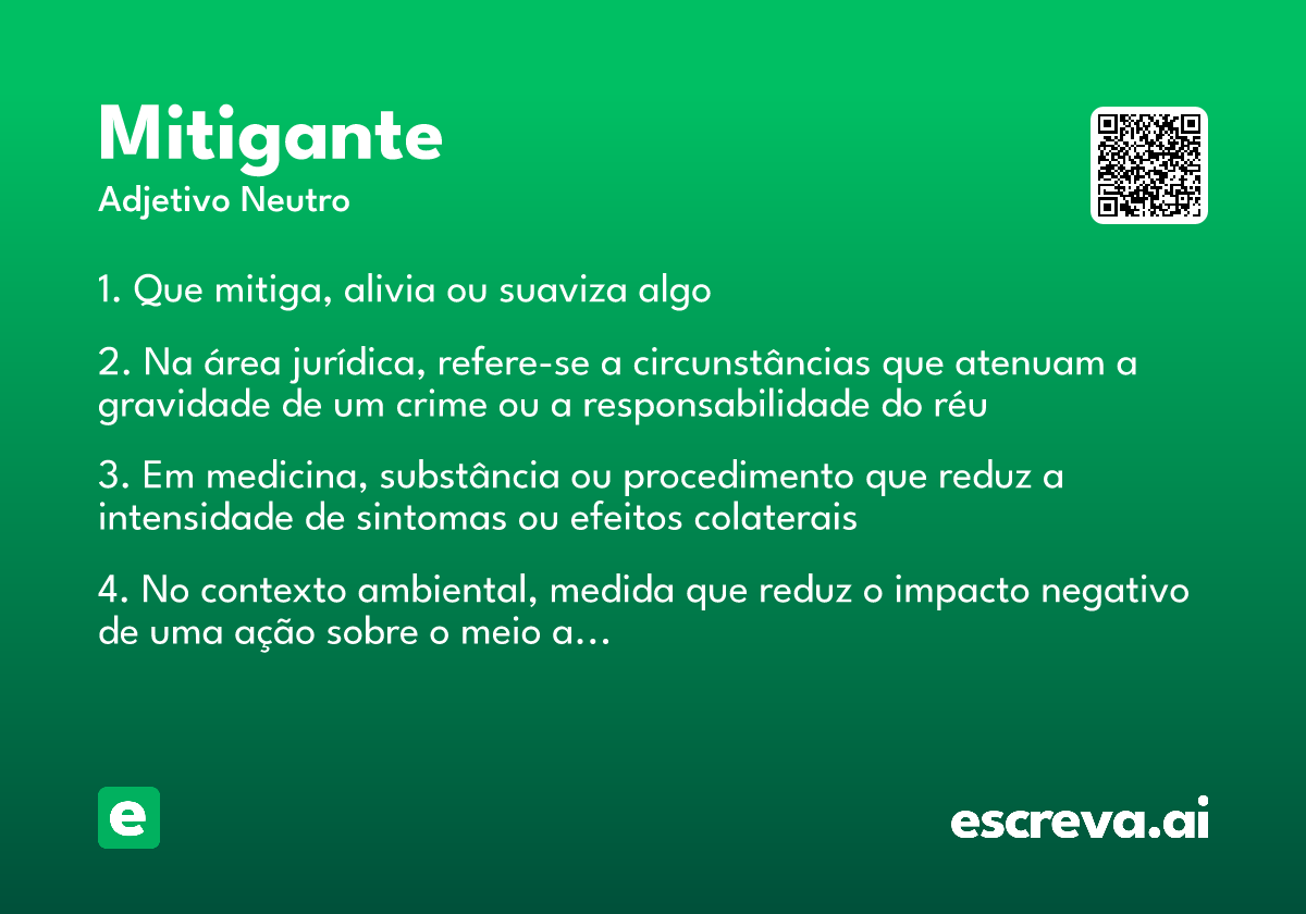 mitigante